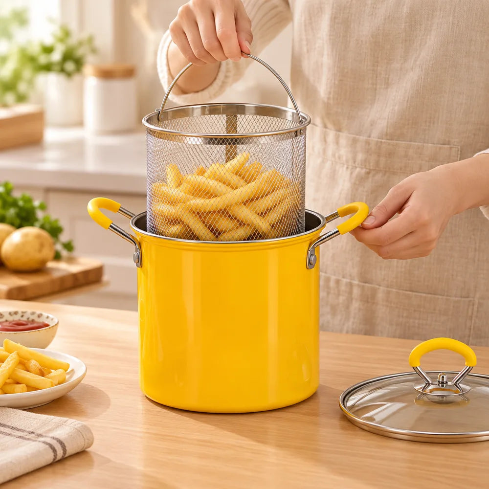 Premium Deep Fryer Pot — view 2