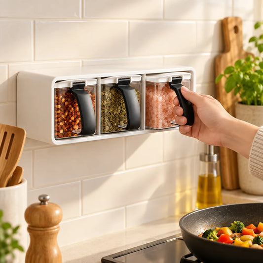 Premium Wall-Mounted Spice Organizer — view 1