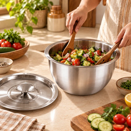 Stainless Steel Mixing Bowl Set — view 3