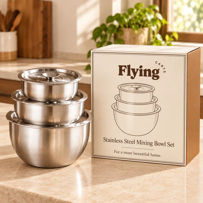 Stainless Steel Mixing Bowl Set — view 6