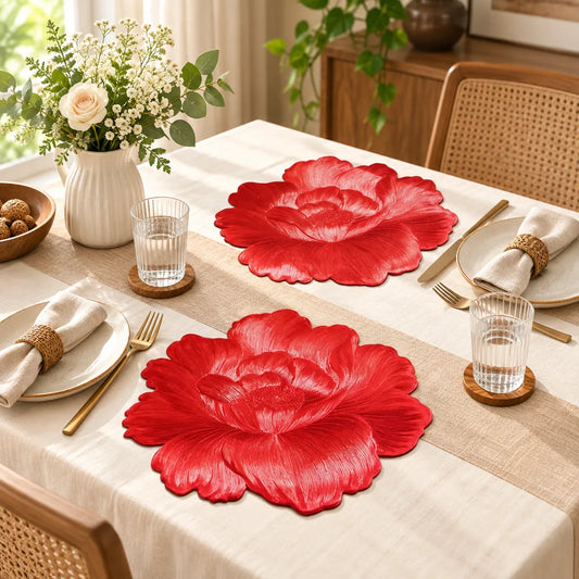 Elegant Rose Placemat — view 1
