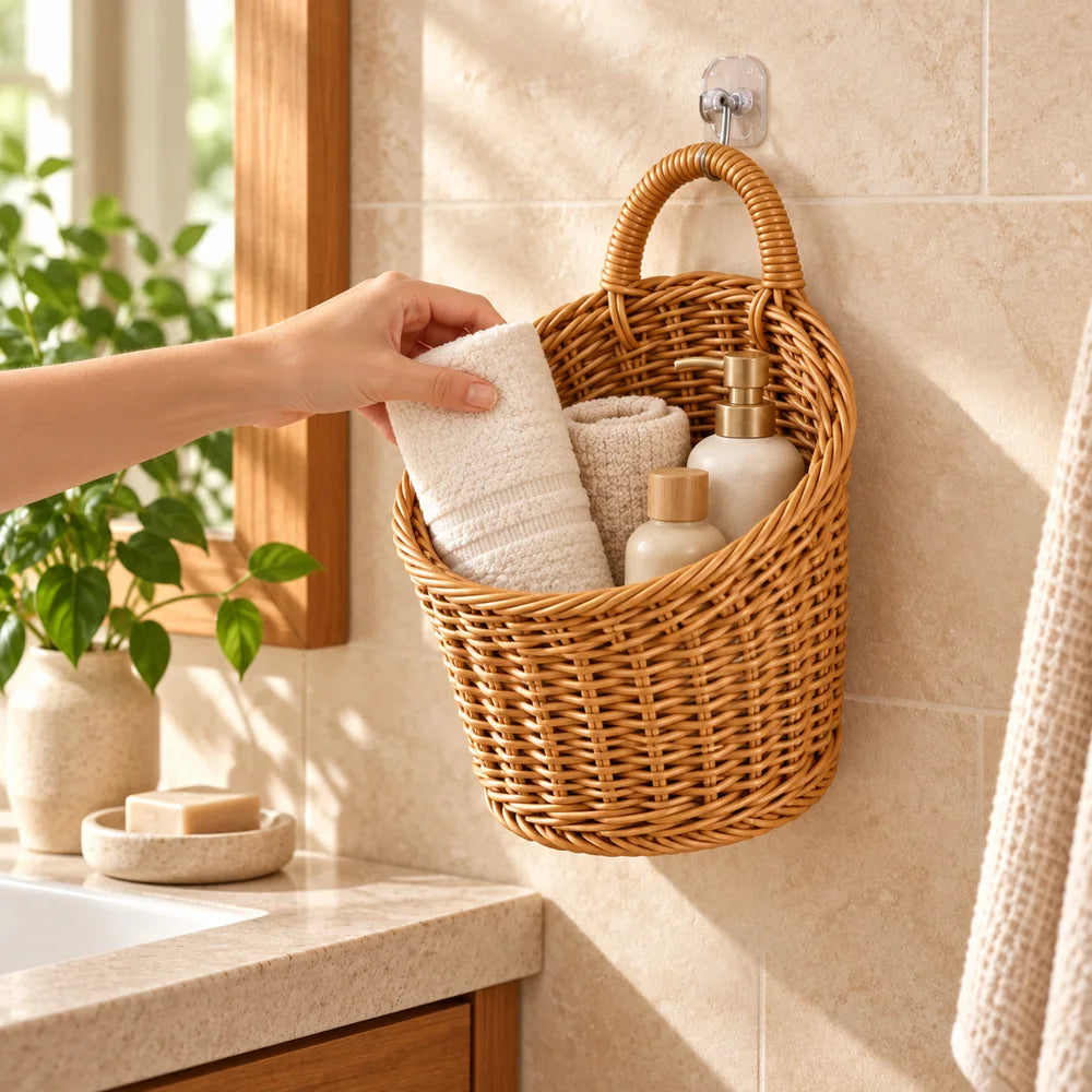 Woven Wall Storage Basket — view 4
