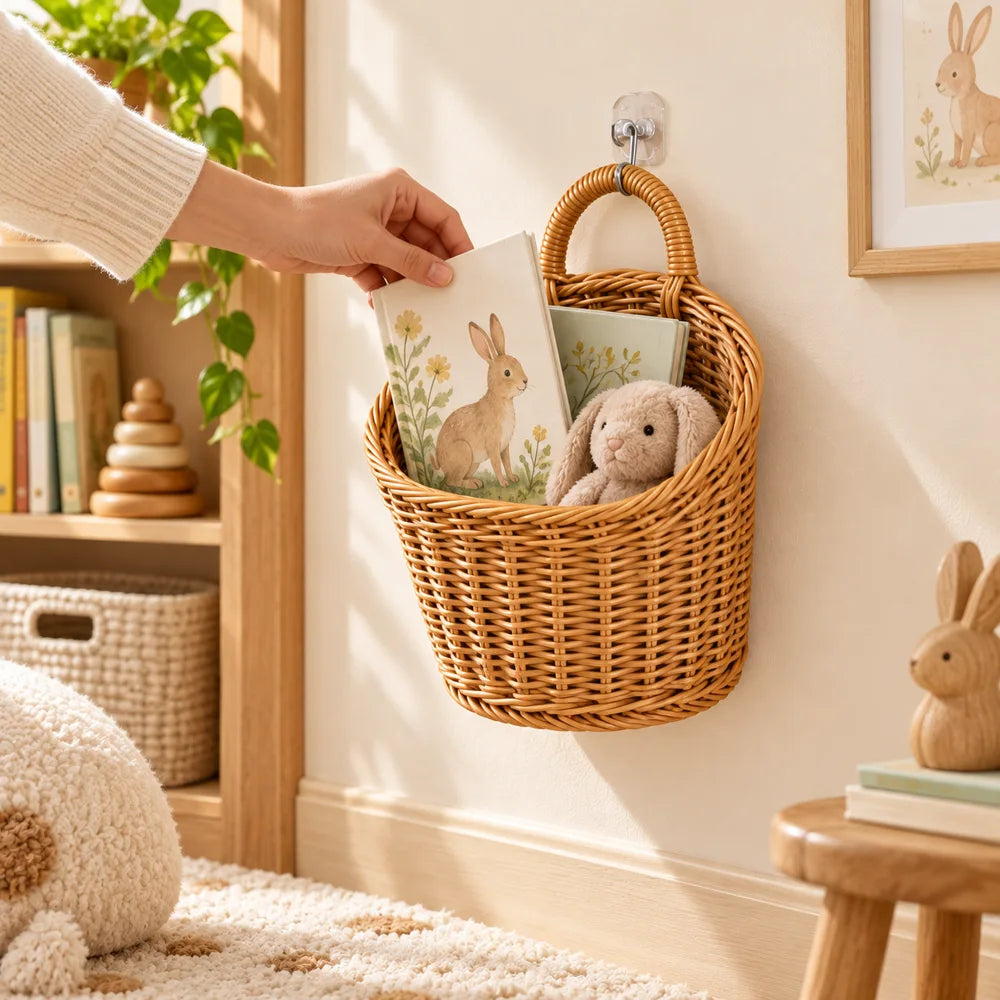 Woven Wall Storage Basket — view 5