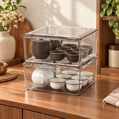 Transparent Desktop Storage Box — view 1