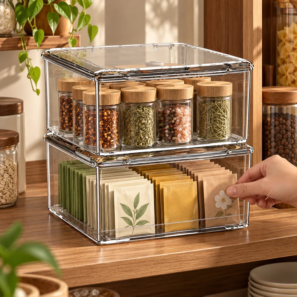 Transparent Desktop Storage Box — view 3