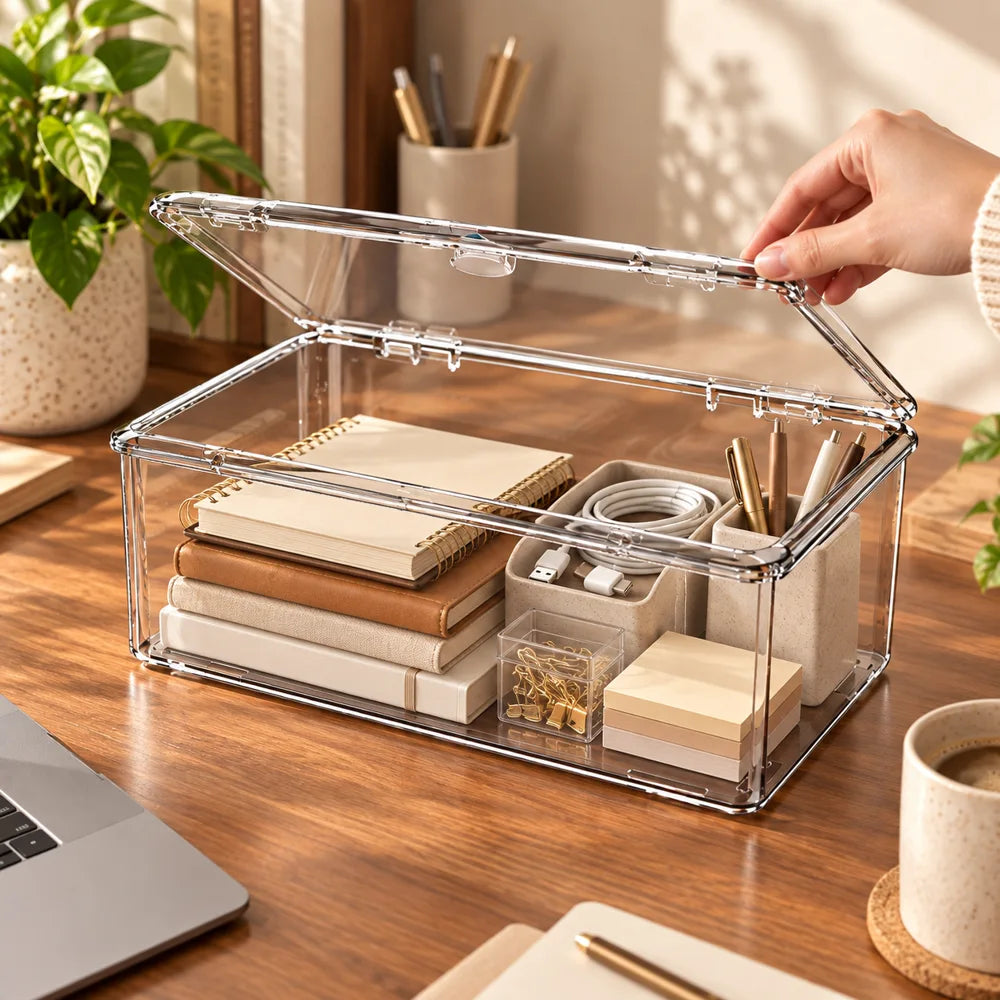 Transparent Desktop Storage Box — view 6
