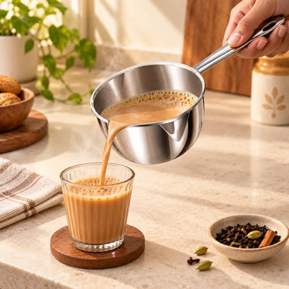 All-Steel Handle Mini Pouring Pan (250 ml) — view 3