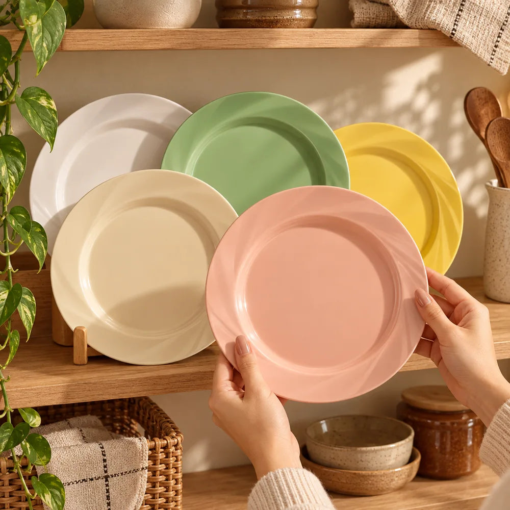 Pastel Breakfast Plates (20 cm) — view 5