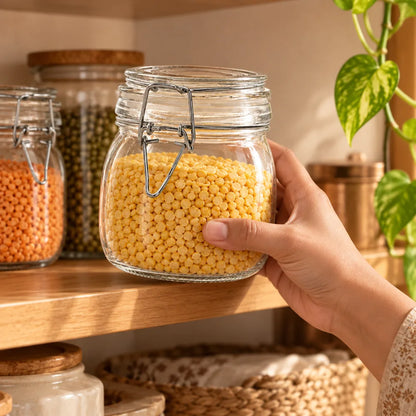 Round Clip-Top Pantry Jars (750 ml) — view 2