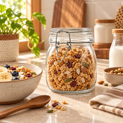 Round Clip-Top Pantry Jars (750 ml) — view 4
