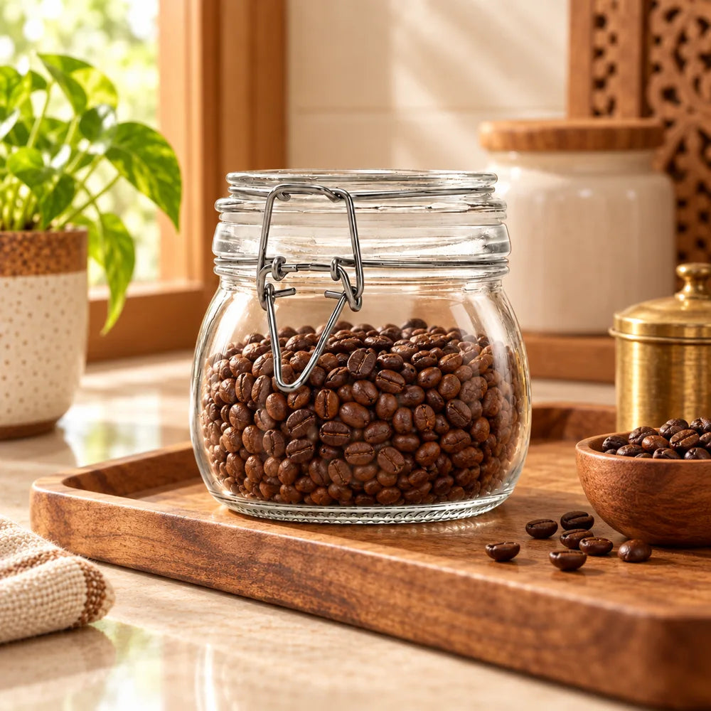 Round Clip-Top Pantry Jars (750 ml) — view 5