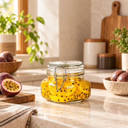 Square Clip-Top Pantry Jars (750 ml) — view 1