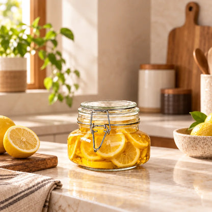Square Clip-Top Pantry Jars (750 ml) — view 5