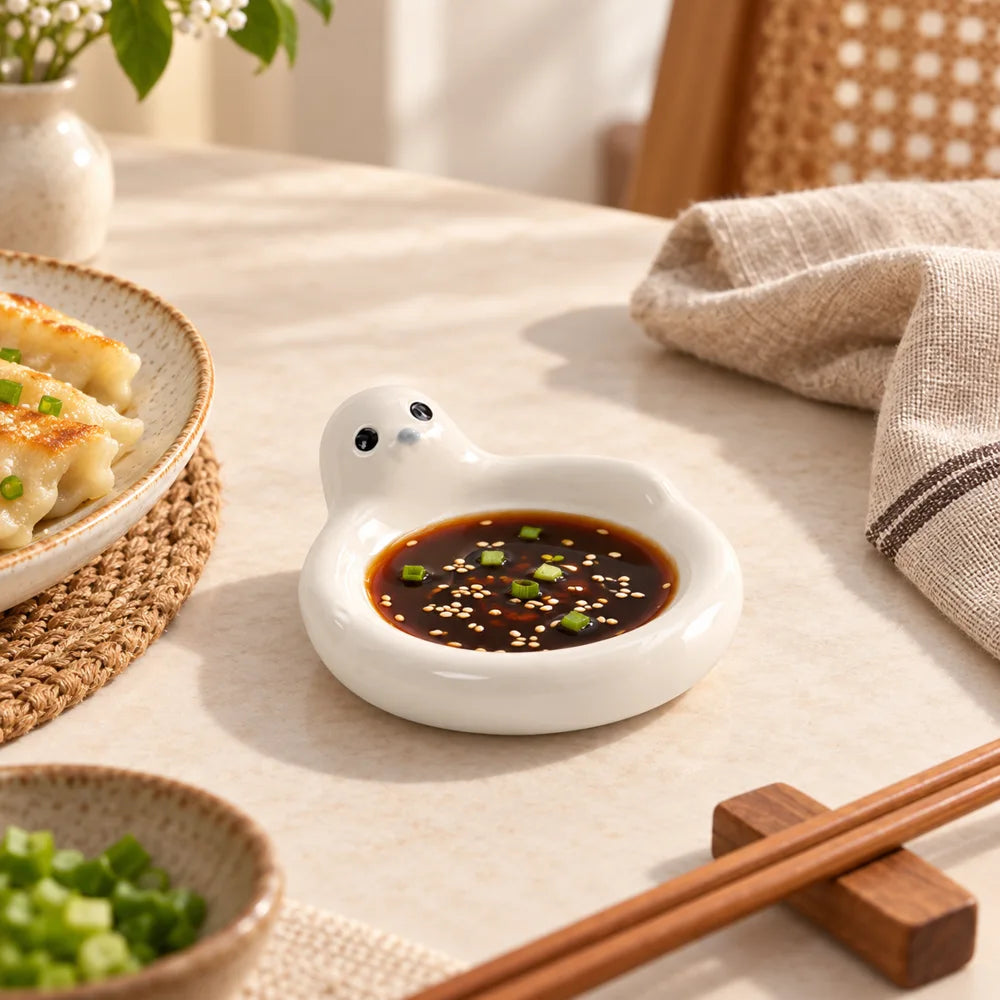 Seal Ceramic Dipping Dish — view 1