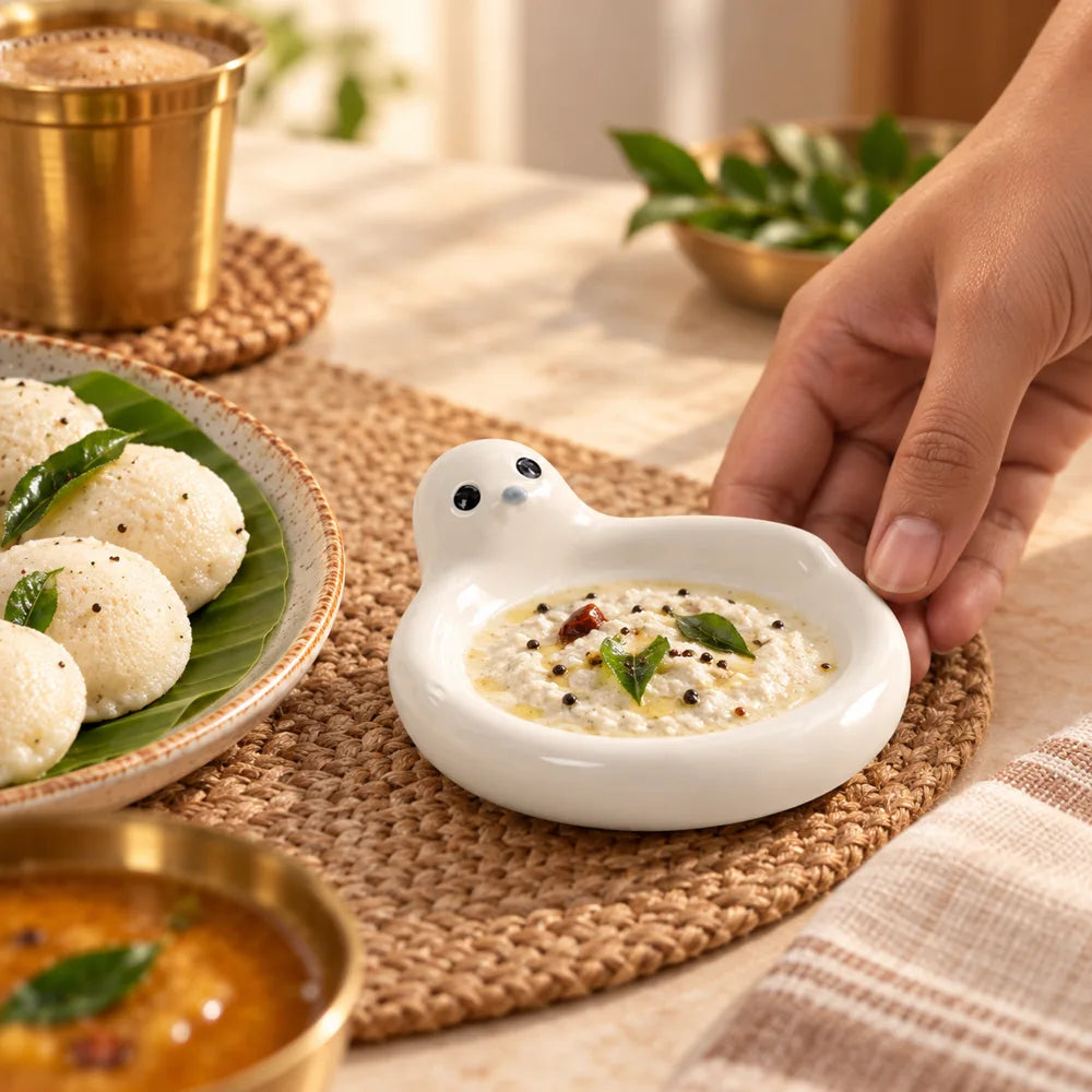 Seal Ceramic Dipping Dish — view 3