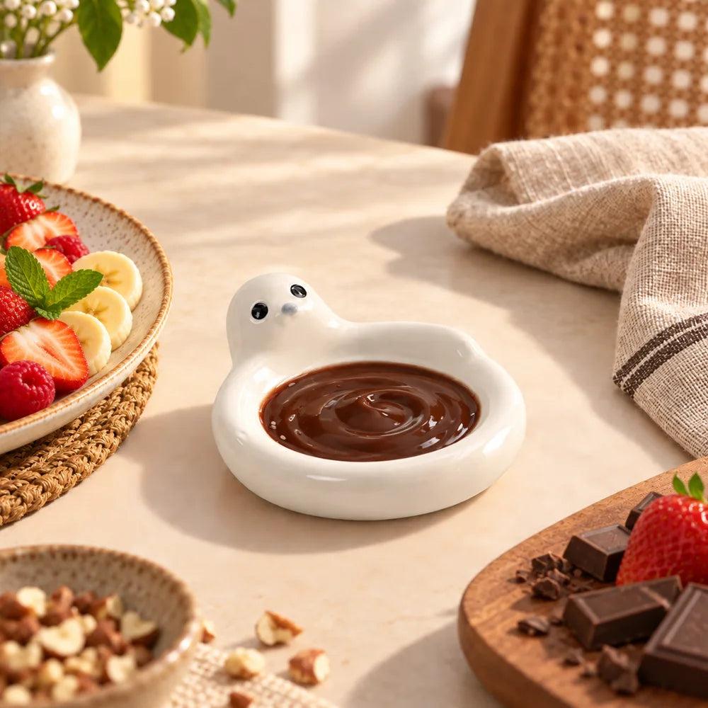 Seal Ceramic Dipping Dish — view 4