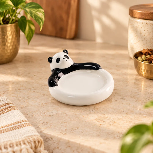 Panda Ceramic Dipping Dish — view 1