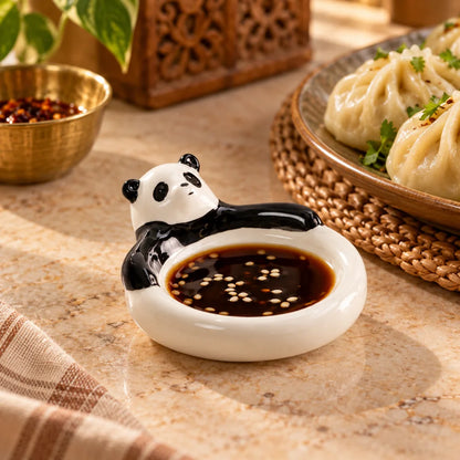 Panda Ceramic Dipping Dish — view 5