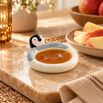 Penguin Ceramic Dipping Dish — view 4