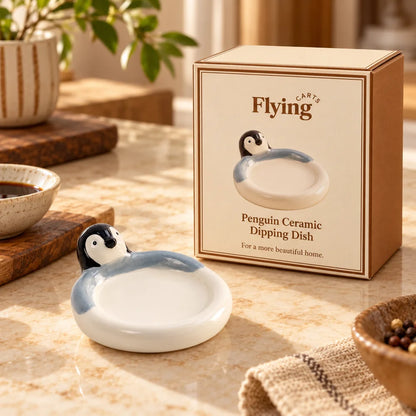 Penguin Ceramic Dipping Dish — view 6