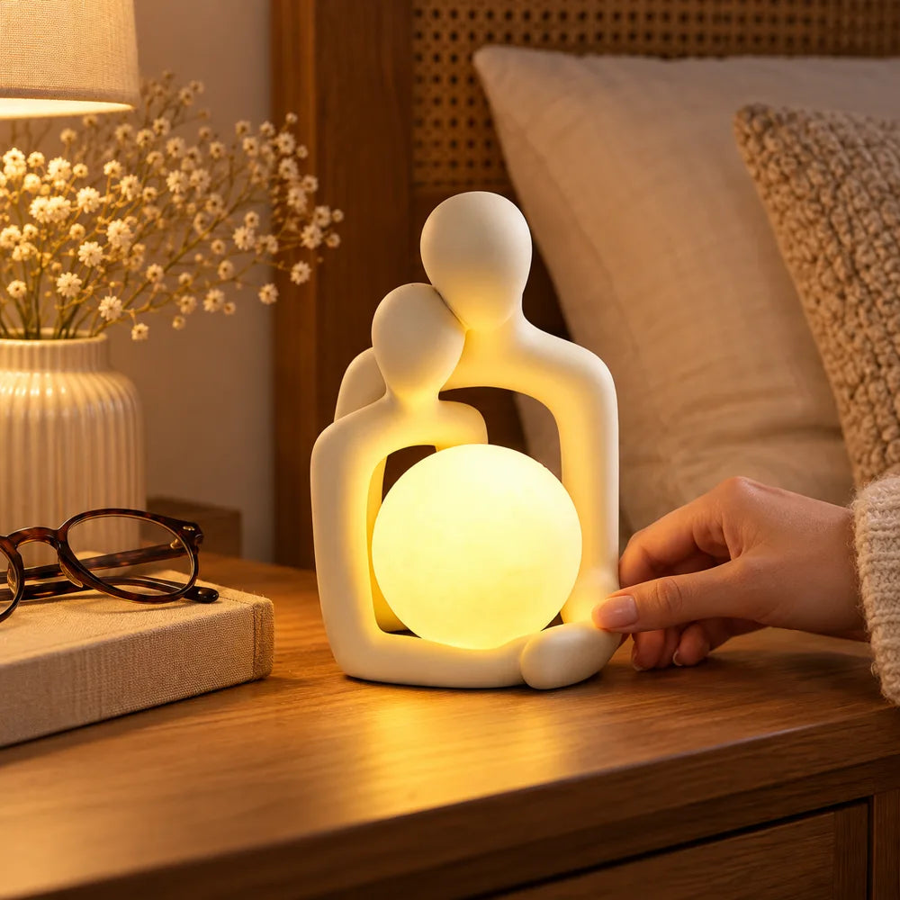 Together Leaning Couple Accent Light (USB Rechargeable) — view 2