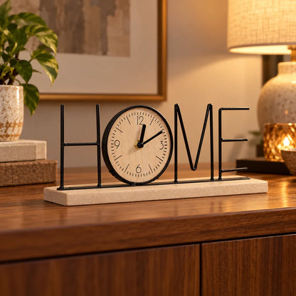HOME Letter Table Clock — view 5