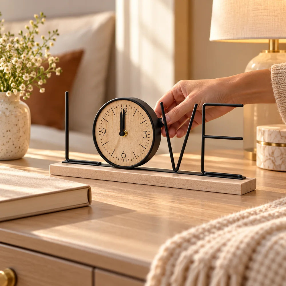 LOVE Letter Table Clock — view 3