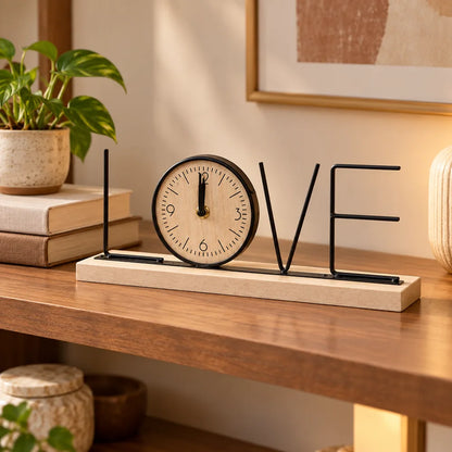 LOVE Letter Table Clock — view 4
