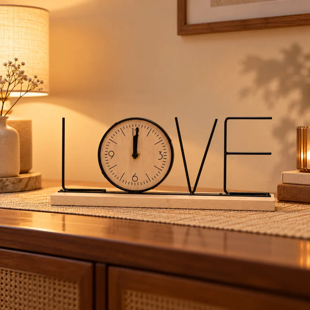 LOVE Letter Table Clock — view 5