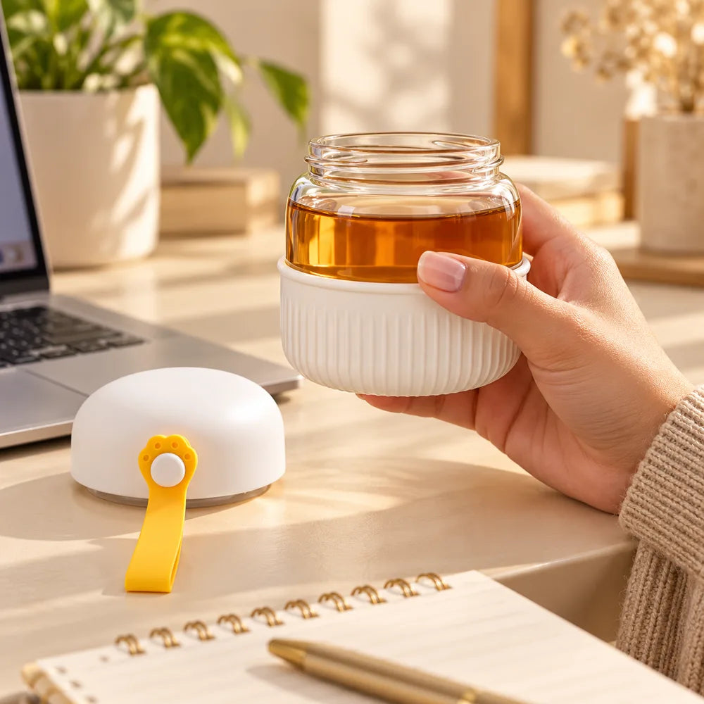 Chubby Portable Glass Cup (300 ml) — view 4