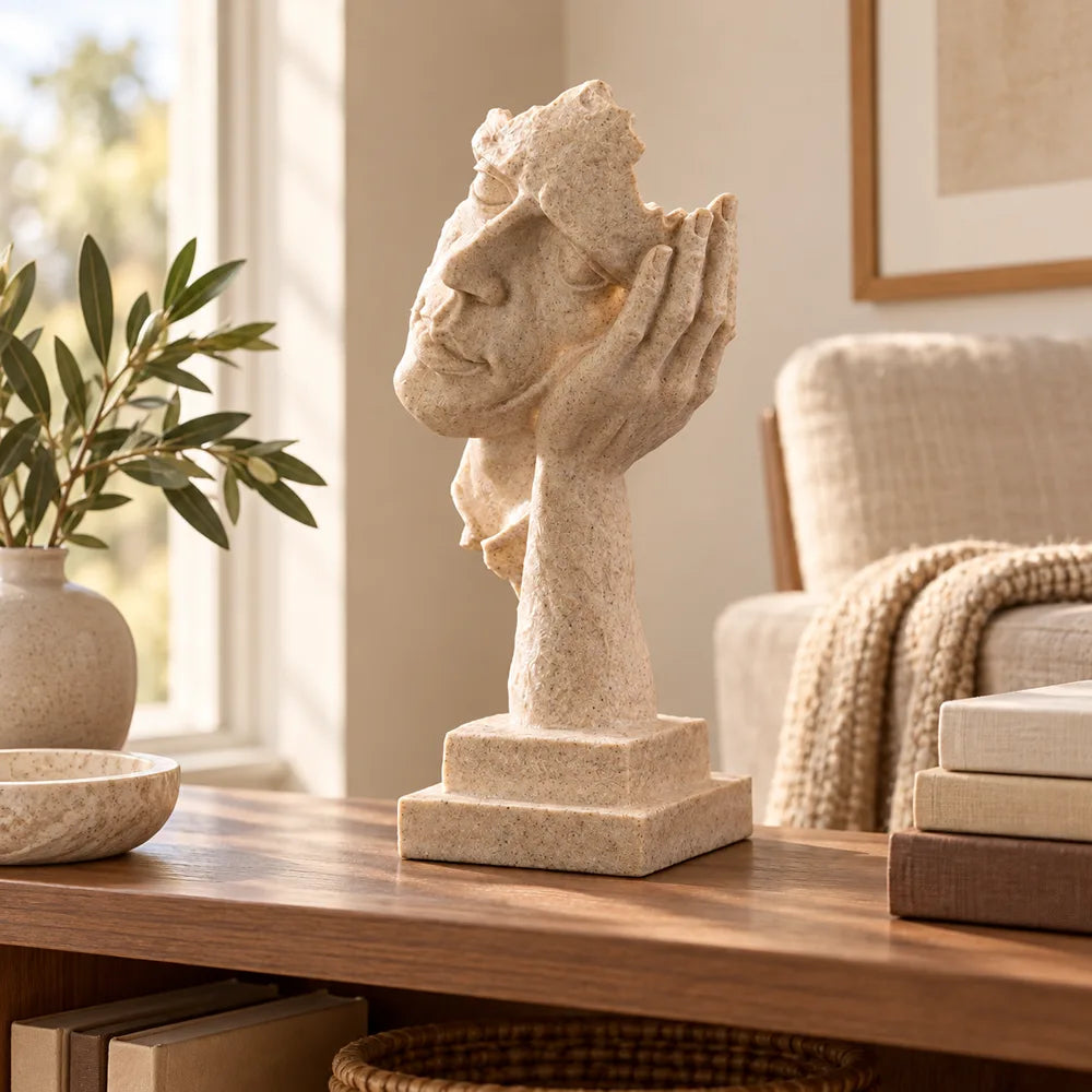 Quietude Sandstone Listening Sculpture — view 3