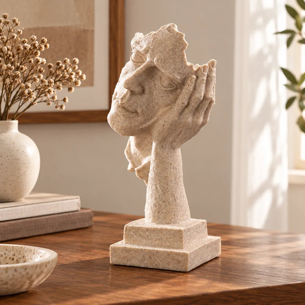 Quietude Sandstone Listening Sculpture — view 4