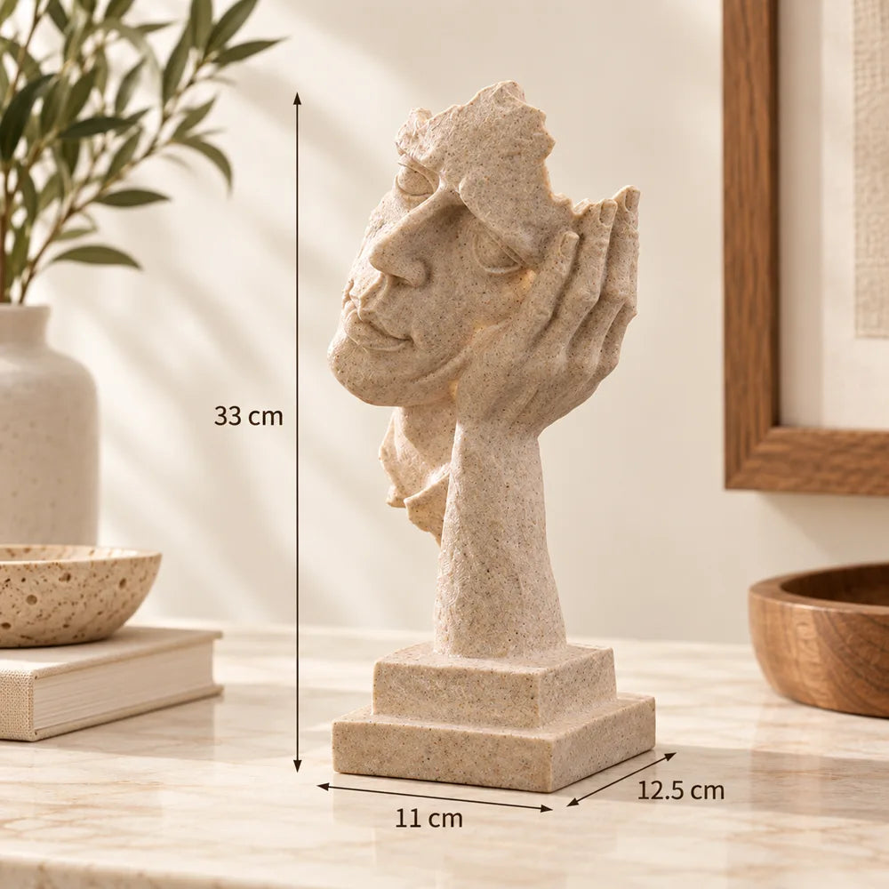 Quietude Sandstone Listening Sculpture — view 5
