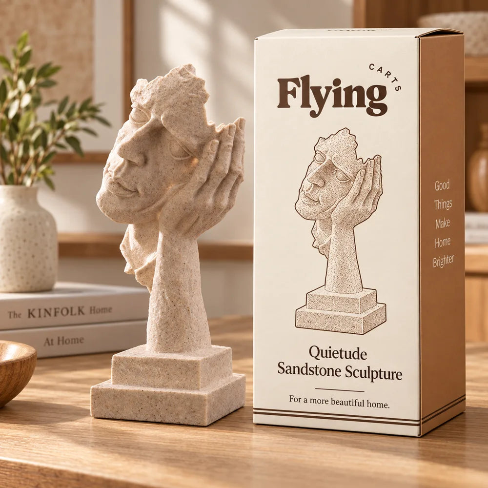 Quietude Sandstone Listening Sculpture — view 6
