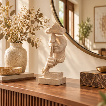 Quietude Sandstone Silence Sculpture — view 4