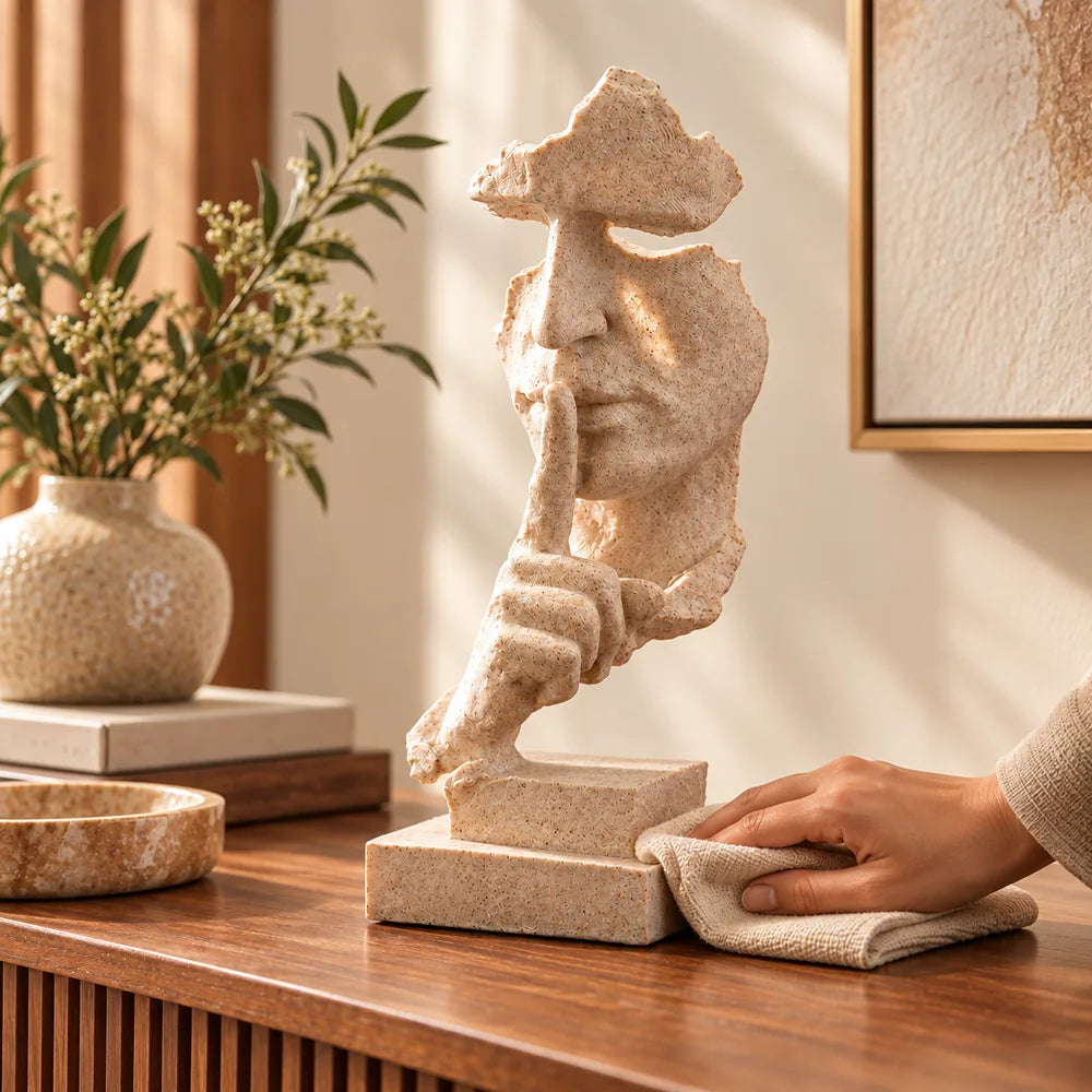 Quietude Sandstone Silence Sculpture — view 5