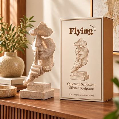 Quietude Sandstone Silence Sculpture — view 6