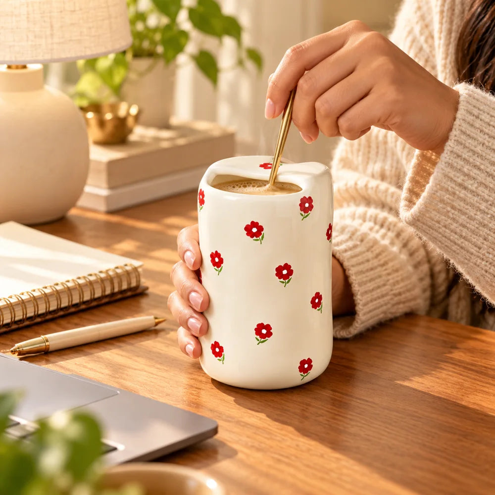 Little Blossom Ceramic Mug (330 ml) — view 4