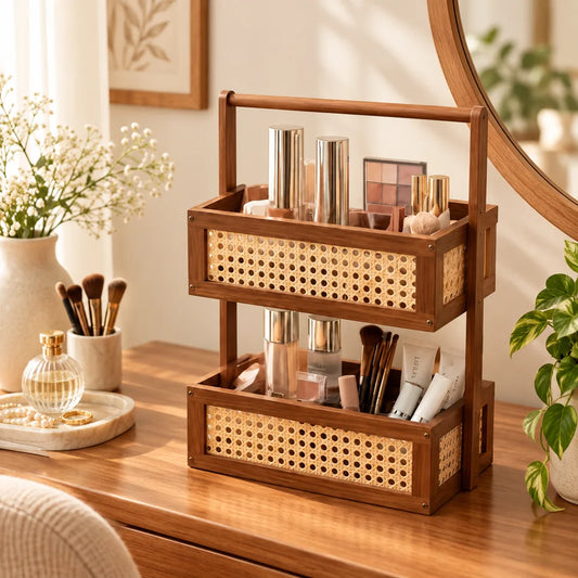 Woven Vanity Display Stand — view 1
