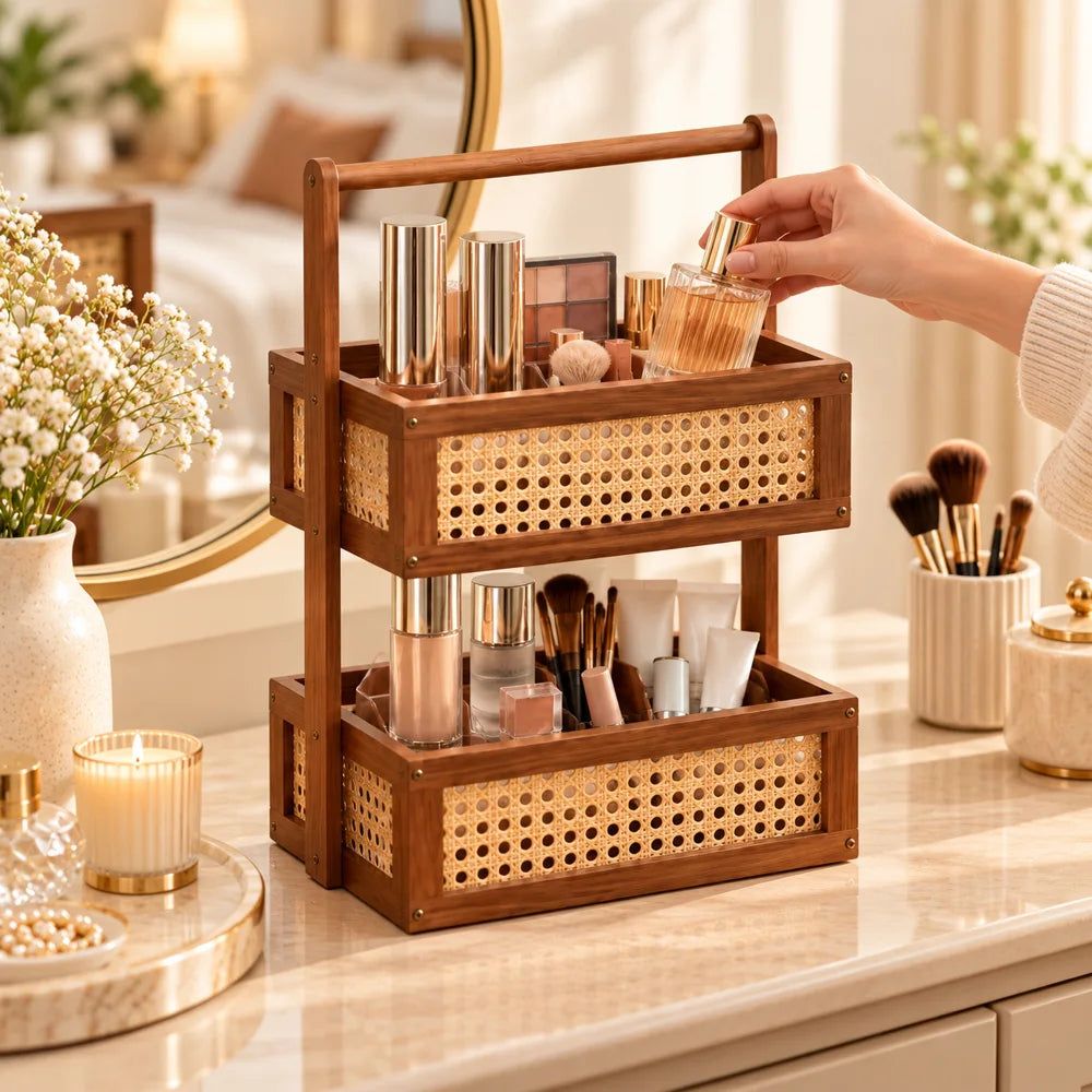 Woven Vanity Display Stand — view 2