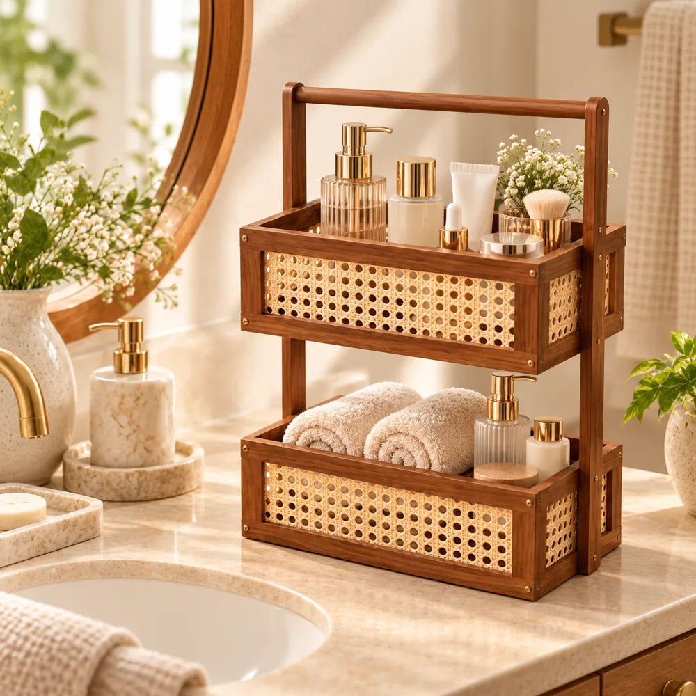 Woven Vanity Display Stand — view 3