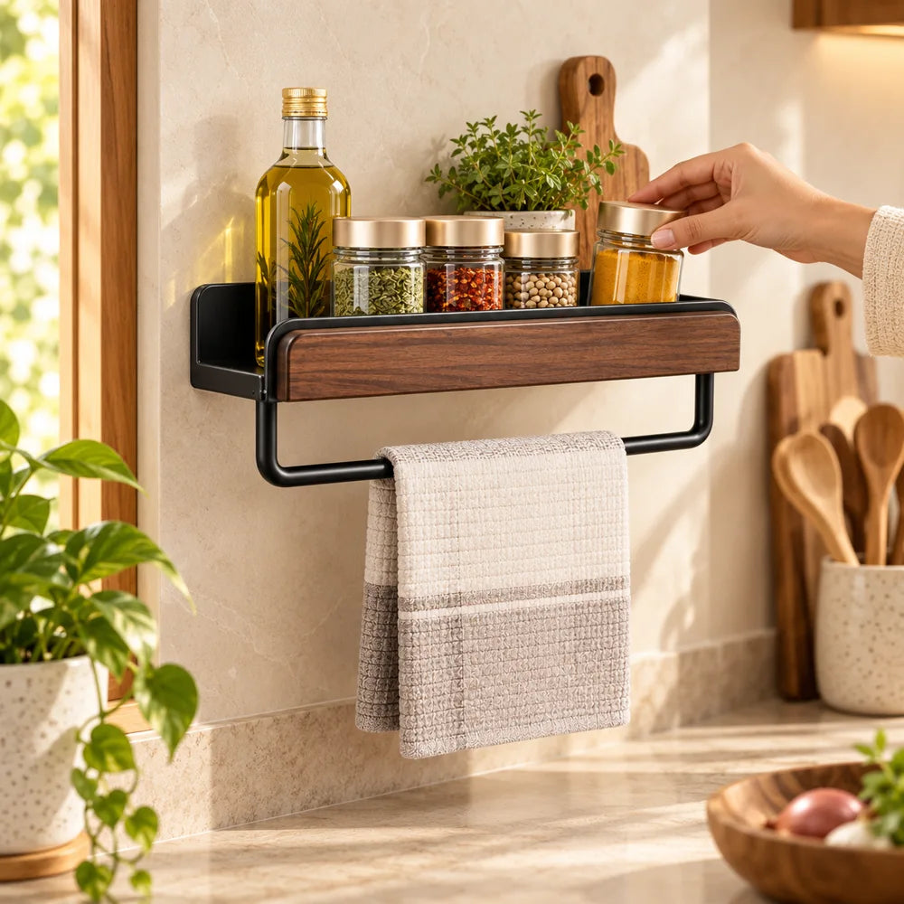 Rail & Shelf Kitchen Organiser (40 cm) — view 2