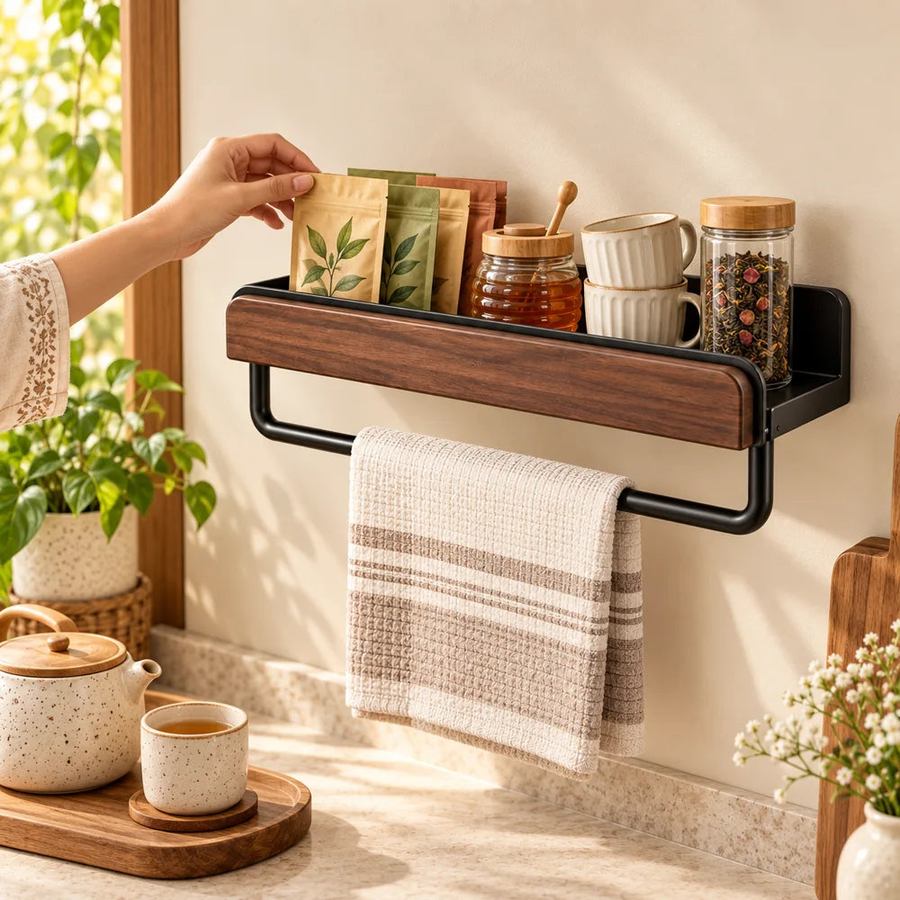 Rail & Shelf Kitchen Organiser (40 cm) — view 6