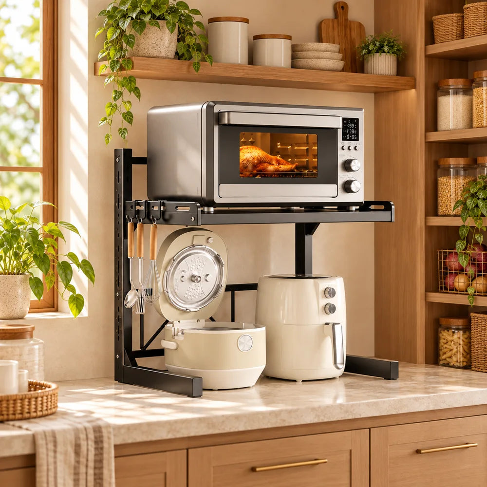 Adjustable Appliance Rack Two-Tier Frame — view 5
