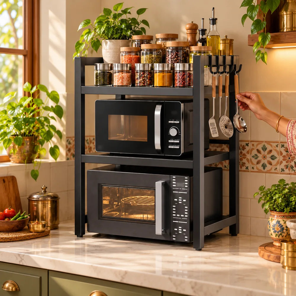 Extendable Appliance Shelf Double Shelf — view 3