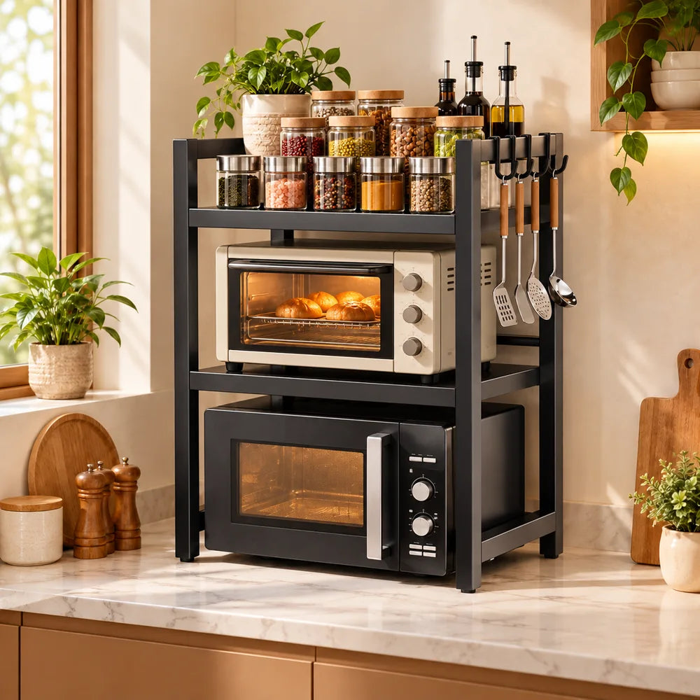 Extendable Appliance Shelf Double Shelf — view 4