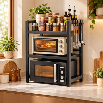 Extendable Appliance Shelf Double Shelf — view 4