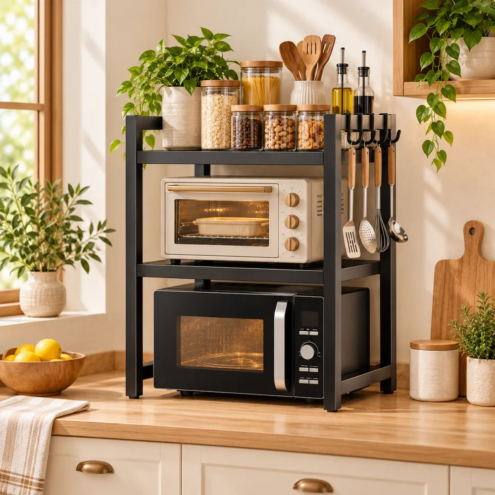 Extendable Appliance Shelf Double Shelf — view 5
