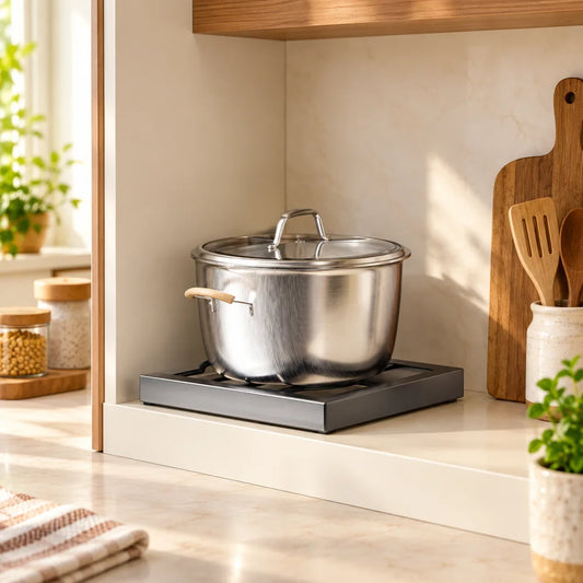 Single level Kitchen Pot Stand — view 1