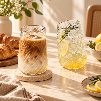 Whirl Iced Coffee Glass Tall (400 ml) — view 3